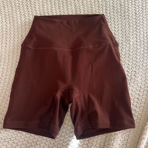 SET ACTIVE Luxform Bike Shorts Brown
